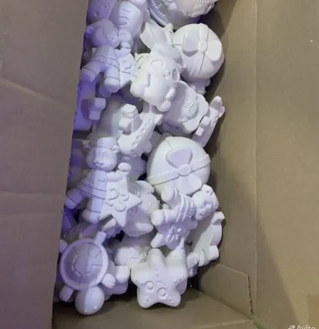 Гипсовые фигурки для раскрашивания с браком - Продукты питания/сладости в Самара