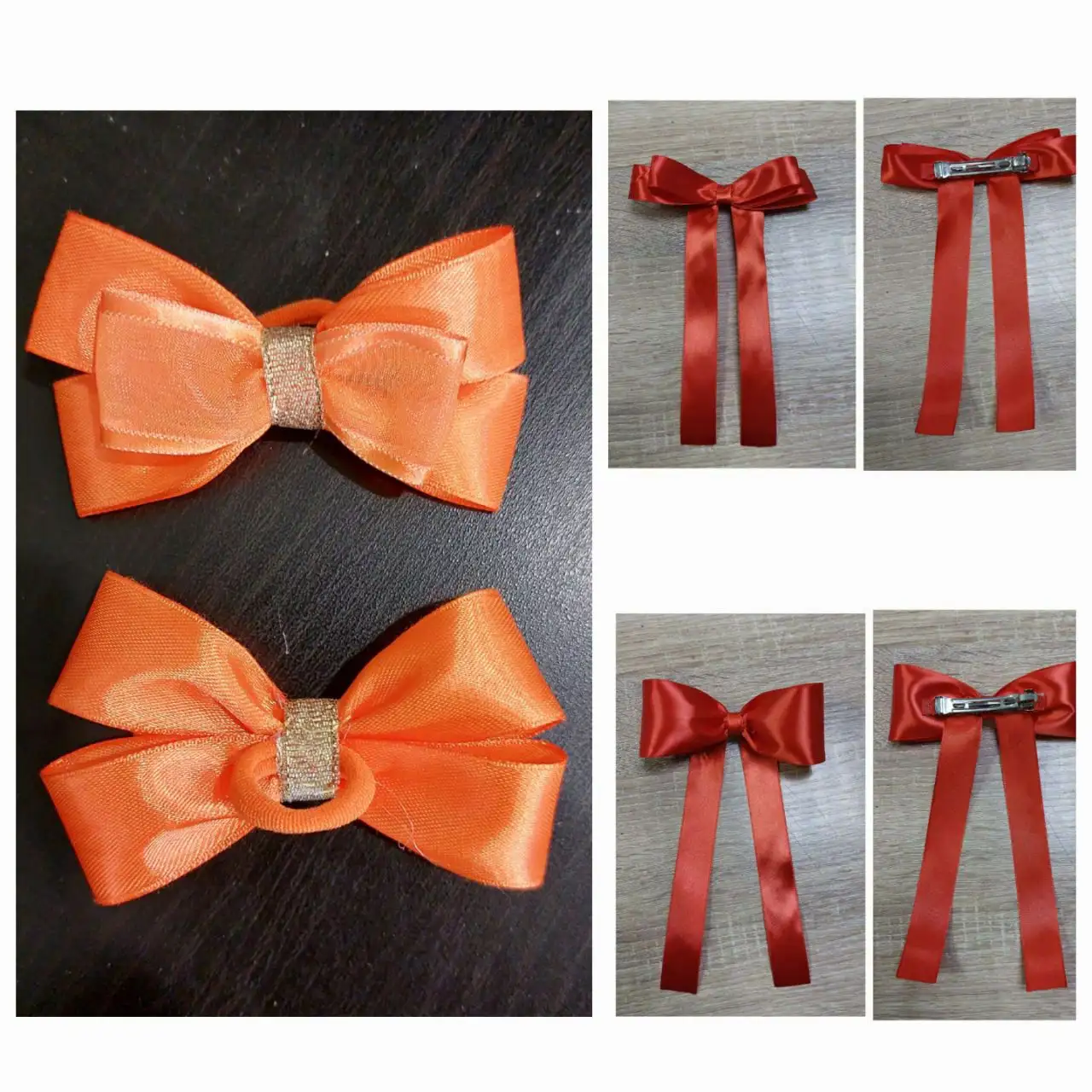 Атласные бантики ручной работы - Хобби и отдых в Зубчаниновка