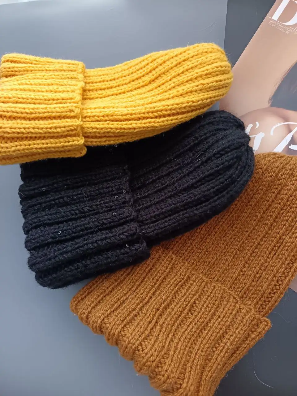 Стильные шапочки ручной работы - Головные уборы (Одежда) в Самара