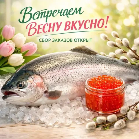 Прием заказов на свежую форель и морепродукты из Карелии - Ручки для ПК в Самара