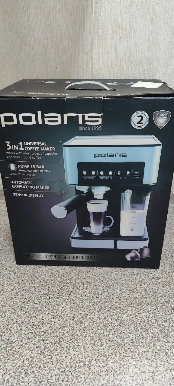 Продаётся кофеварка Polaris PCM 1541E B - Кухонная техника (Электроника) в Самара