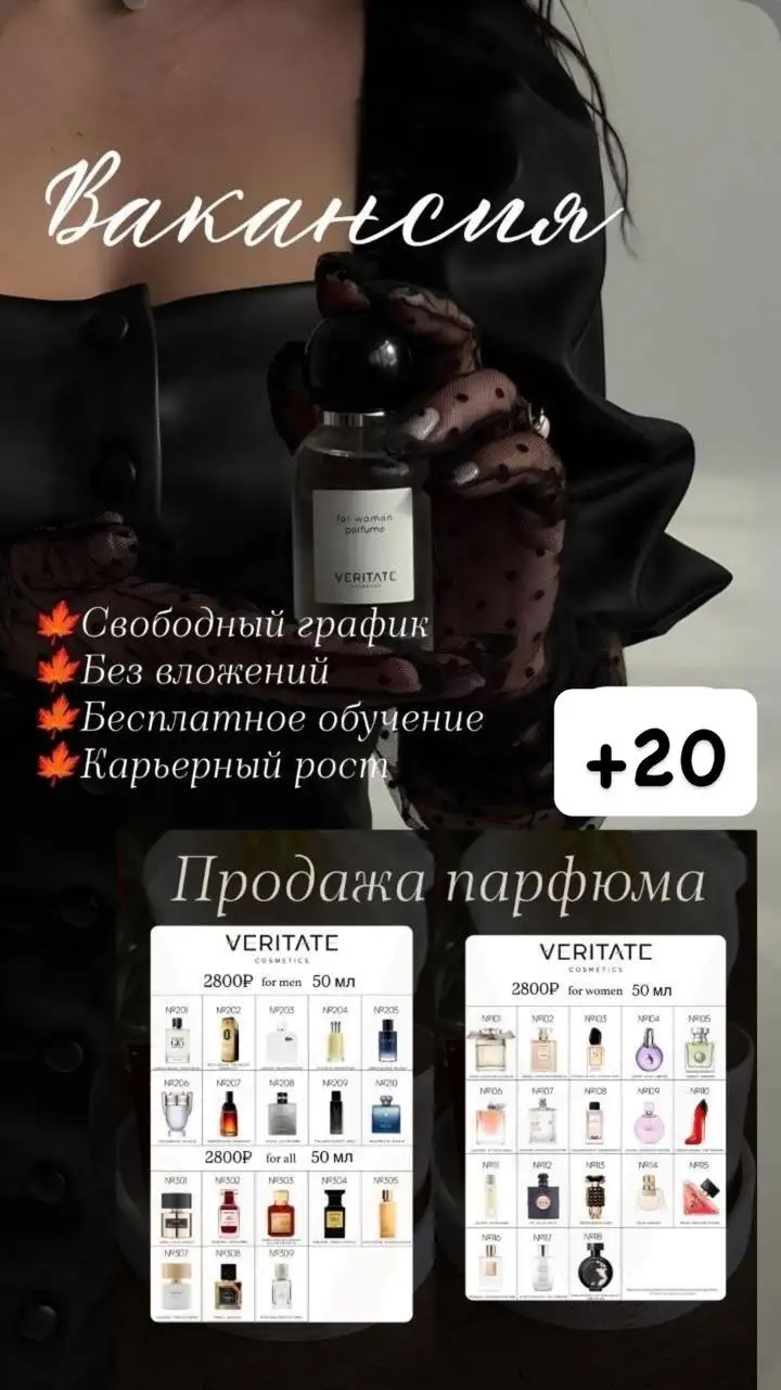 Вакансия менеджера в интернет-магазин парфюмерии - Удаленная работа (Работа) в Самара