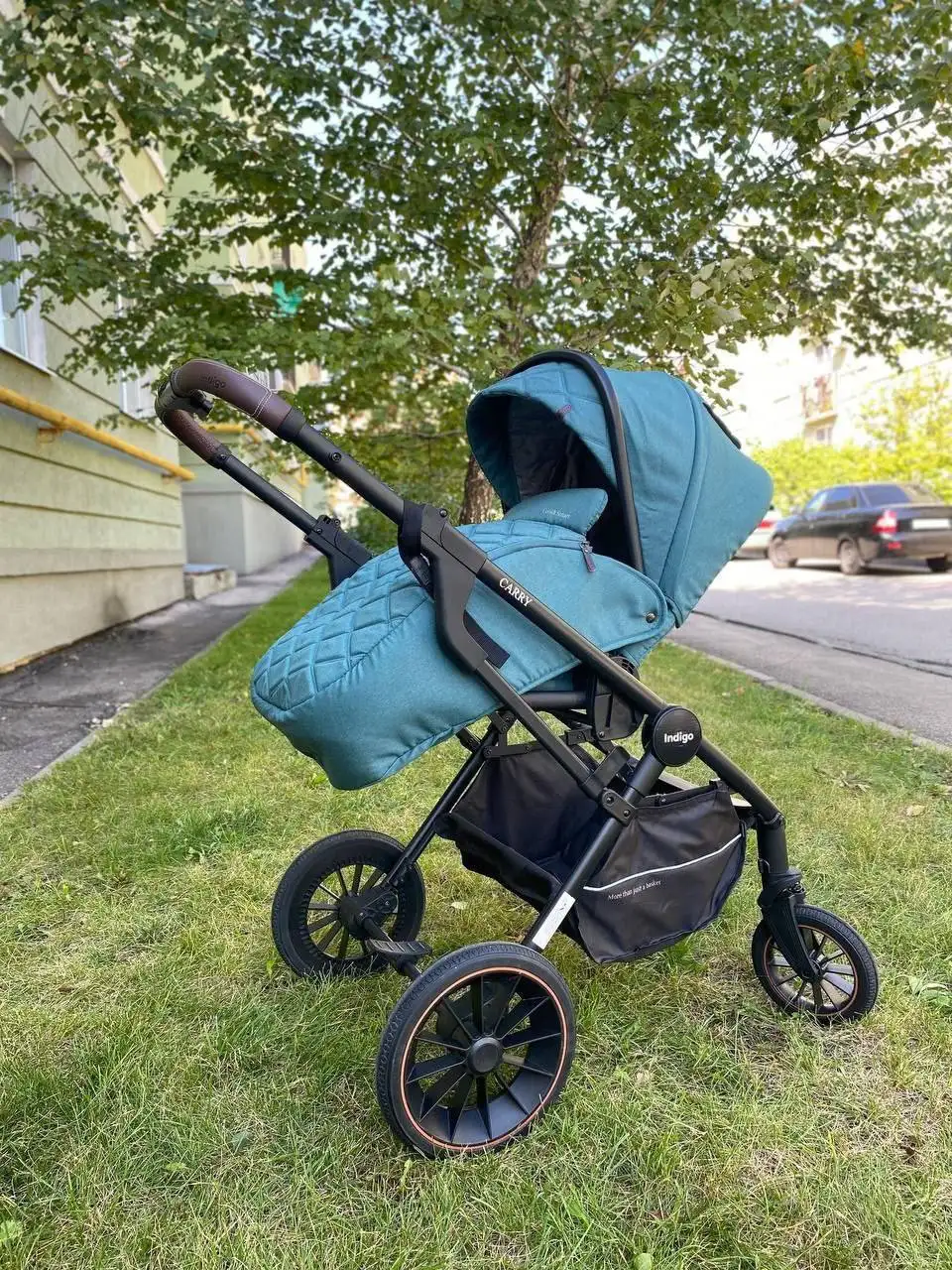 Коляска 3 в 1 Indigo CARRY б/у - Коляски (Товары для детей) в Самара