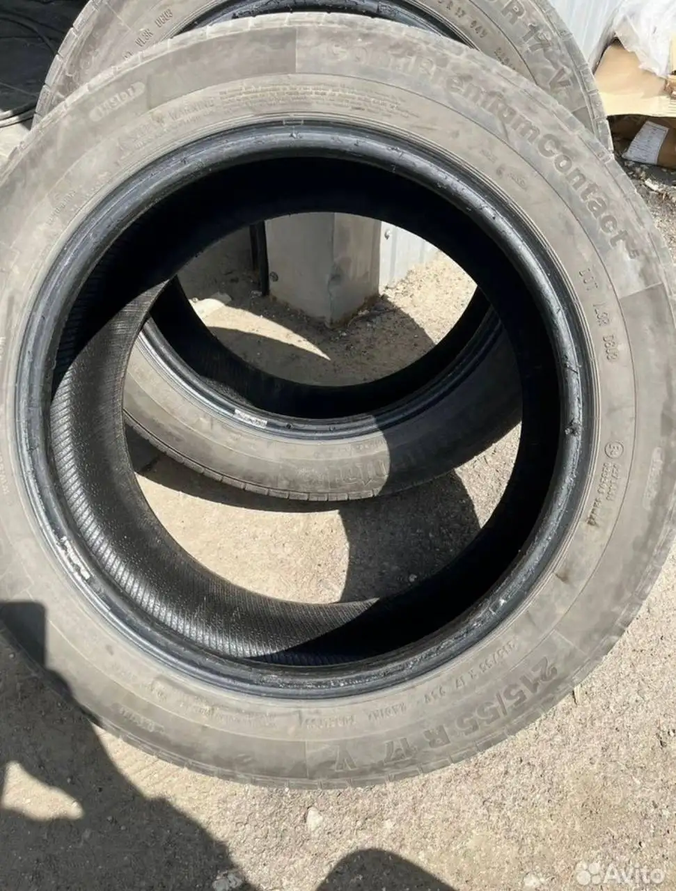 Продажа летней резины Continental ContiPremiumContact 5 215/55 R17 2019 года - Шины и диски (Авто) в Самара