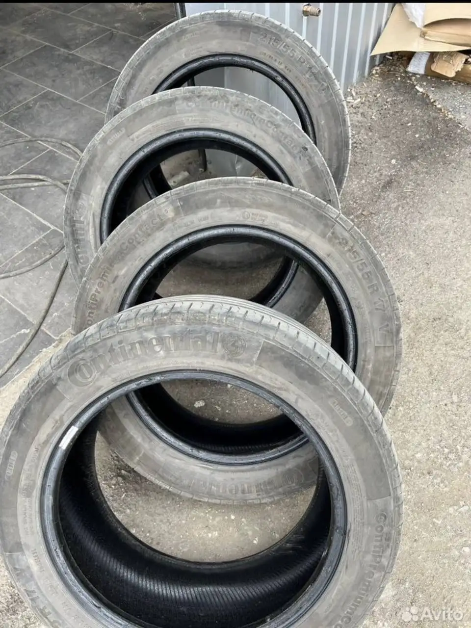 Продажа летней резины Continental ContiPremiumContact 5 215/55 R17 2019 года - Шины и диски (Авто) в Самара