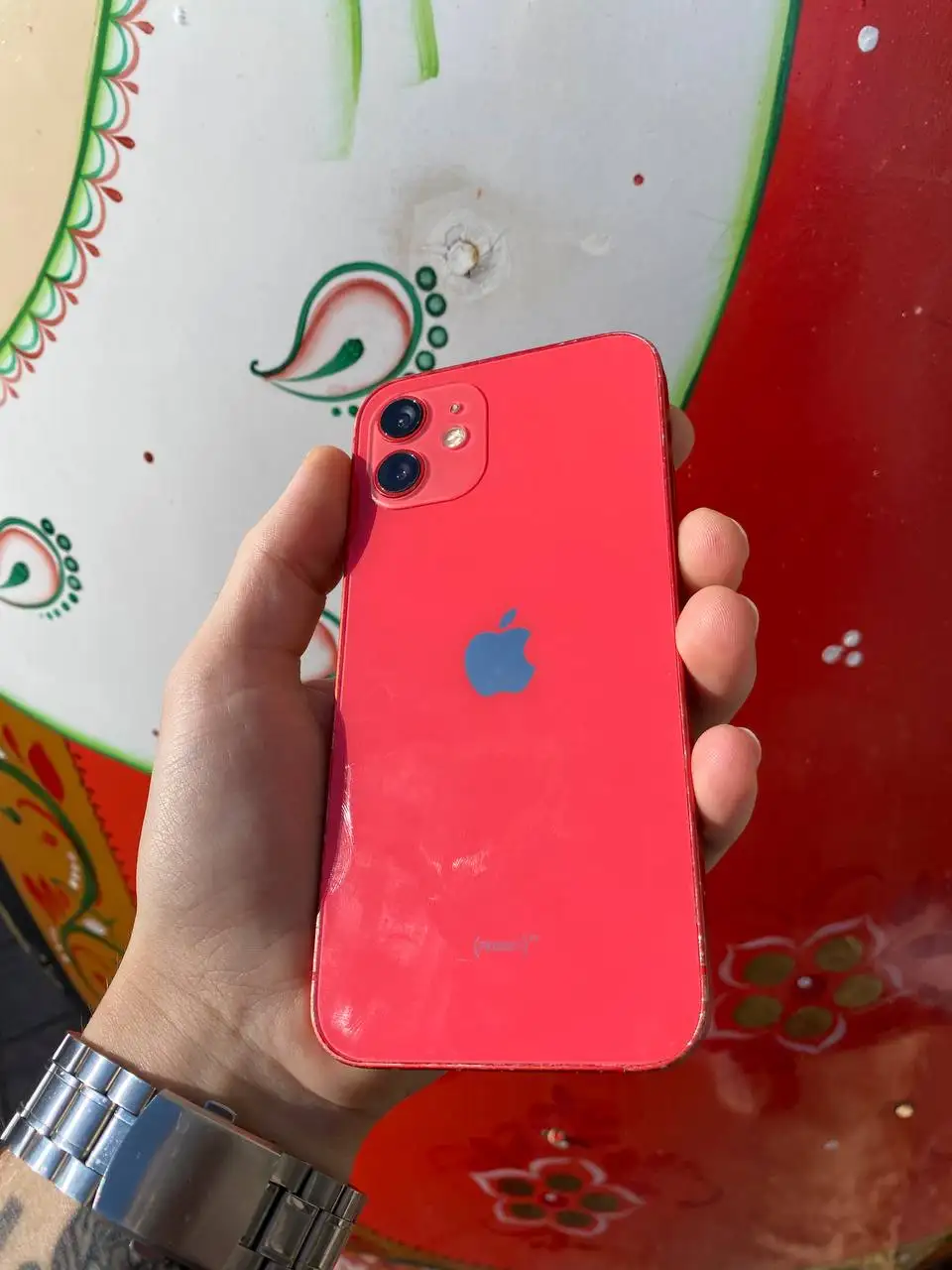 Айфон 12 64 ГБ с трещиной экрана и замененными деталями - Смартфоны (Электроника) в Самара