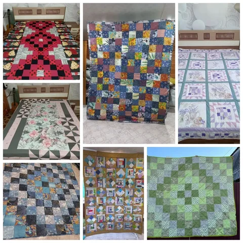 Лоскутные одеяла ручной работы и спальные наборы - Десерты в Самара