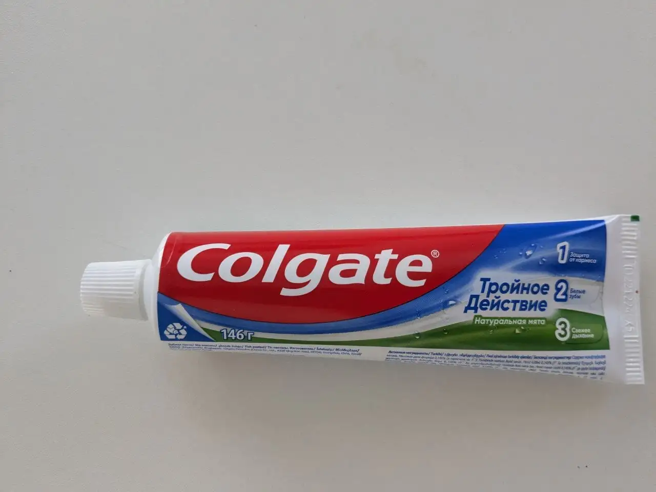 Продажа коробки зубной пасты Colgate Тройное действие натуральная мята - Гигиена (Барахолка) в Самара