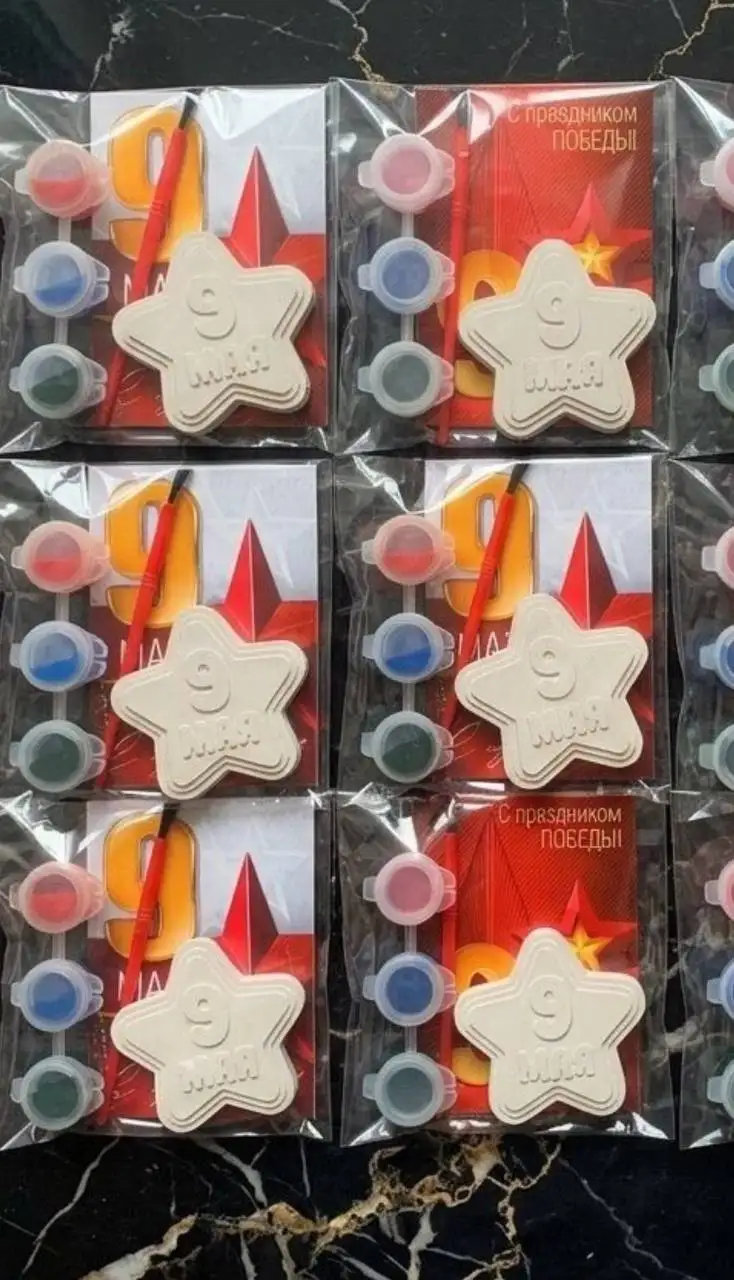 Подарочные наборы гипсовых раскрасок к 9 мая - Творчество и рукоделие (Хобби и отдых) в Самара