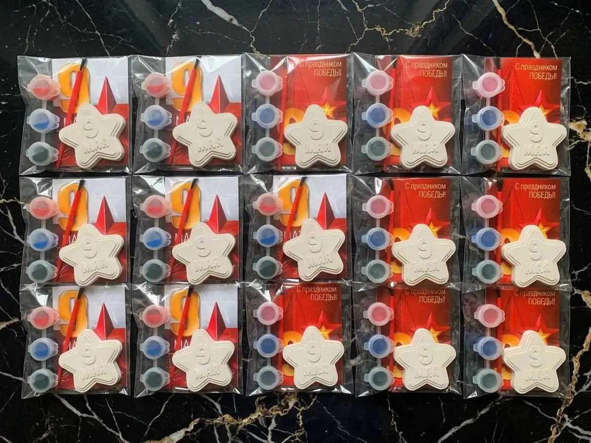 Подарочные наборы гипсовых раскрасок к 9 мая - Творчество и рукоделие (Хобби и отдых) в Самара