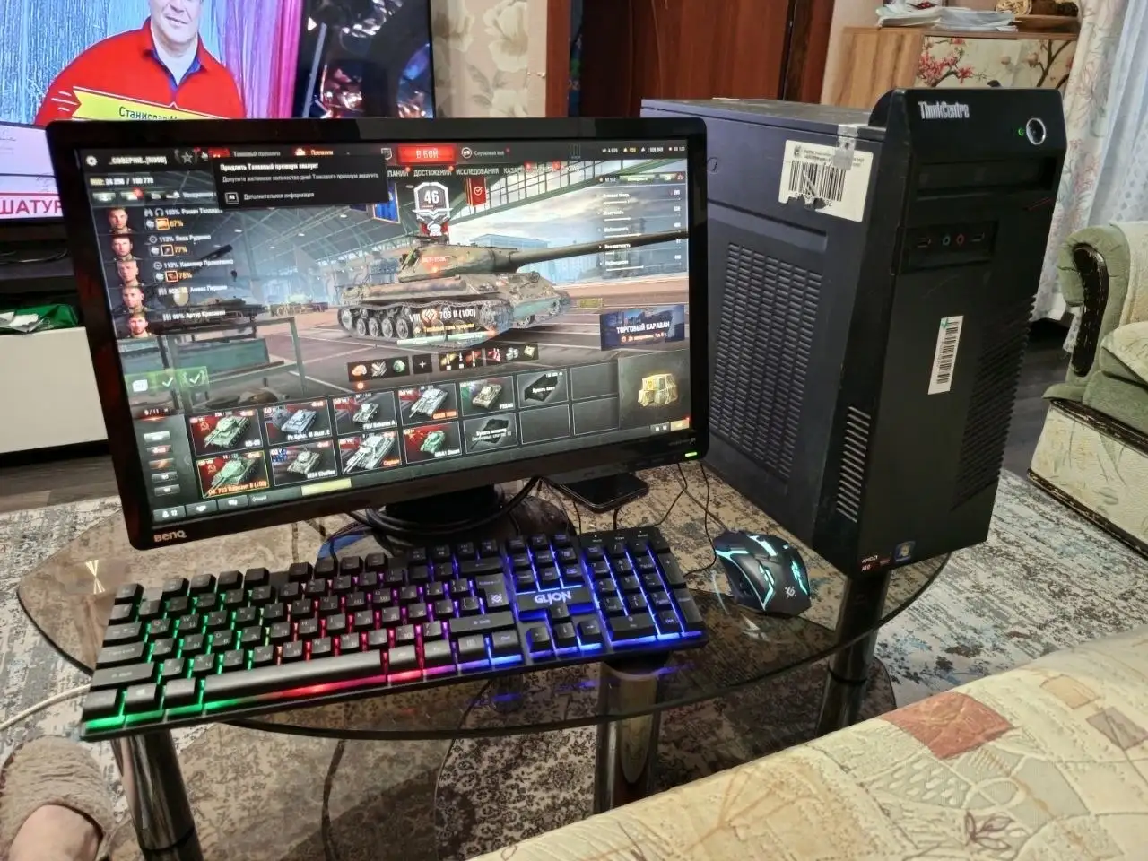 Продается компьютер с монитором LG 20 дюймов - Компьютеры и ноутбуки (Электроника) в Самара