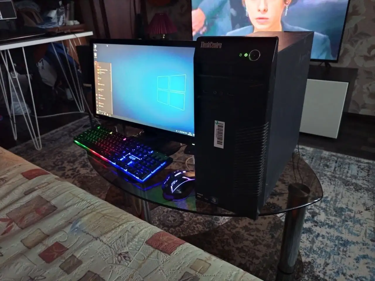 Продается компьютер с монитором LG 20 дюймов - Компьютеры и ноутбуки (Электроника) в Самара