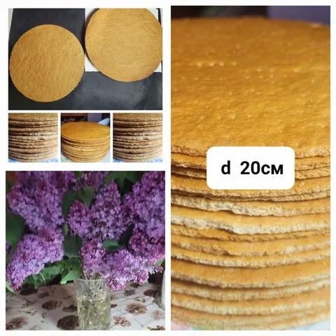 Коржи медовые d20 см - Для дома и дачи в Самара