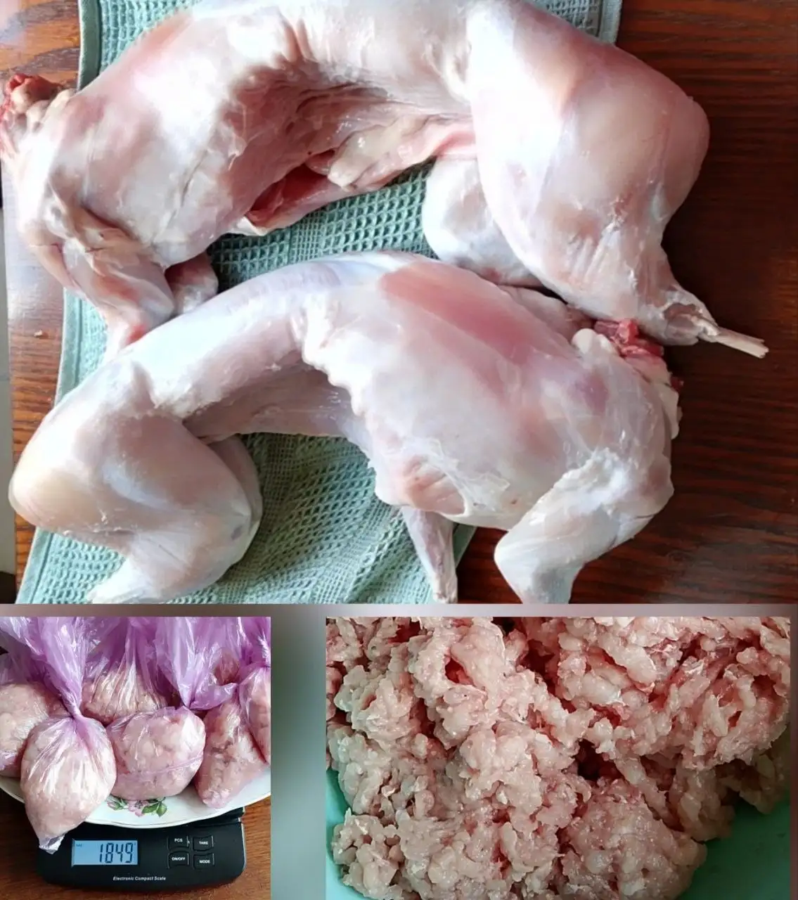 Мясо молодых кроликов домашнего хозяйства - Продукты питания (Барахолка) в Сухая Вязовка