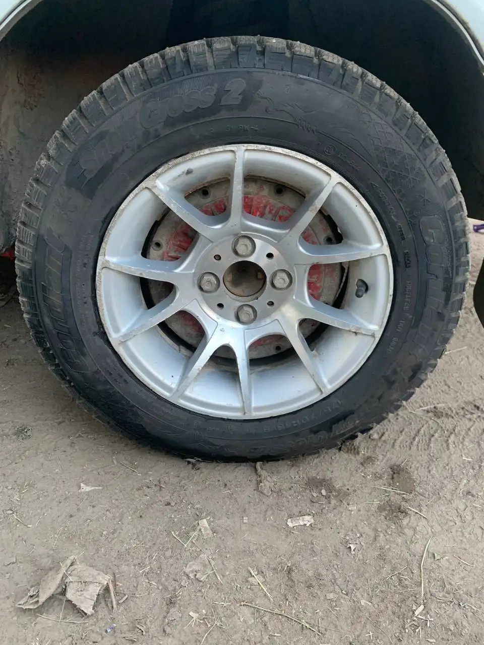 Зимний комплект шины + диски R13 - Шины и диски (Авто) в Самара