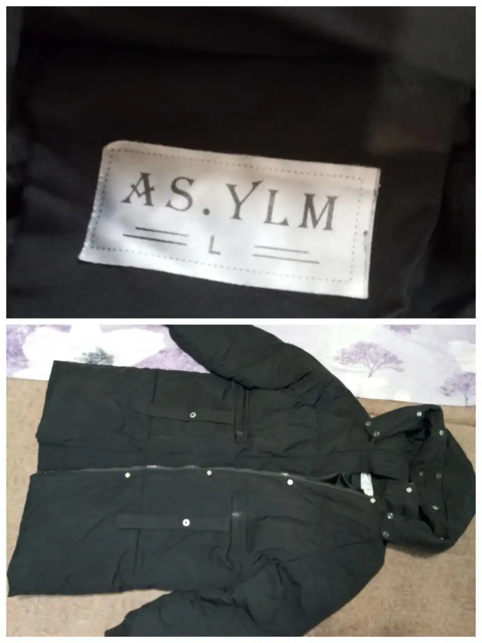 Зимний пуховик в хорошем состоянии