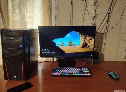 Продам компьютер в сборе для учебы, игр и работы - Электроника в Улан-Удэ