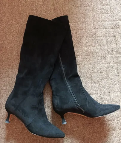 Трендовые сапожки деми искусственная замша размер 39 - Детская одежда в Улан-Удэ