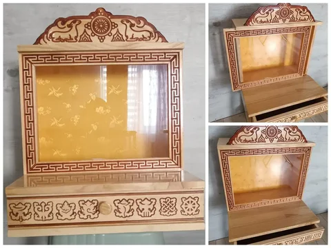 Продажа гунгарбы (буддийского алтаря) из массива сосны - Цветы в Улан-Удэ