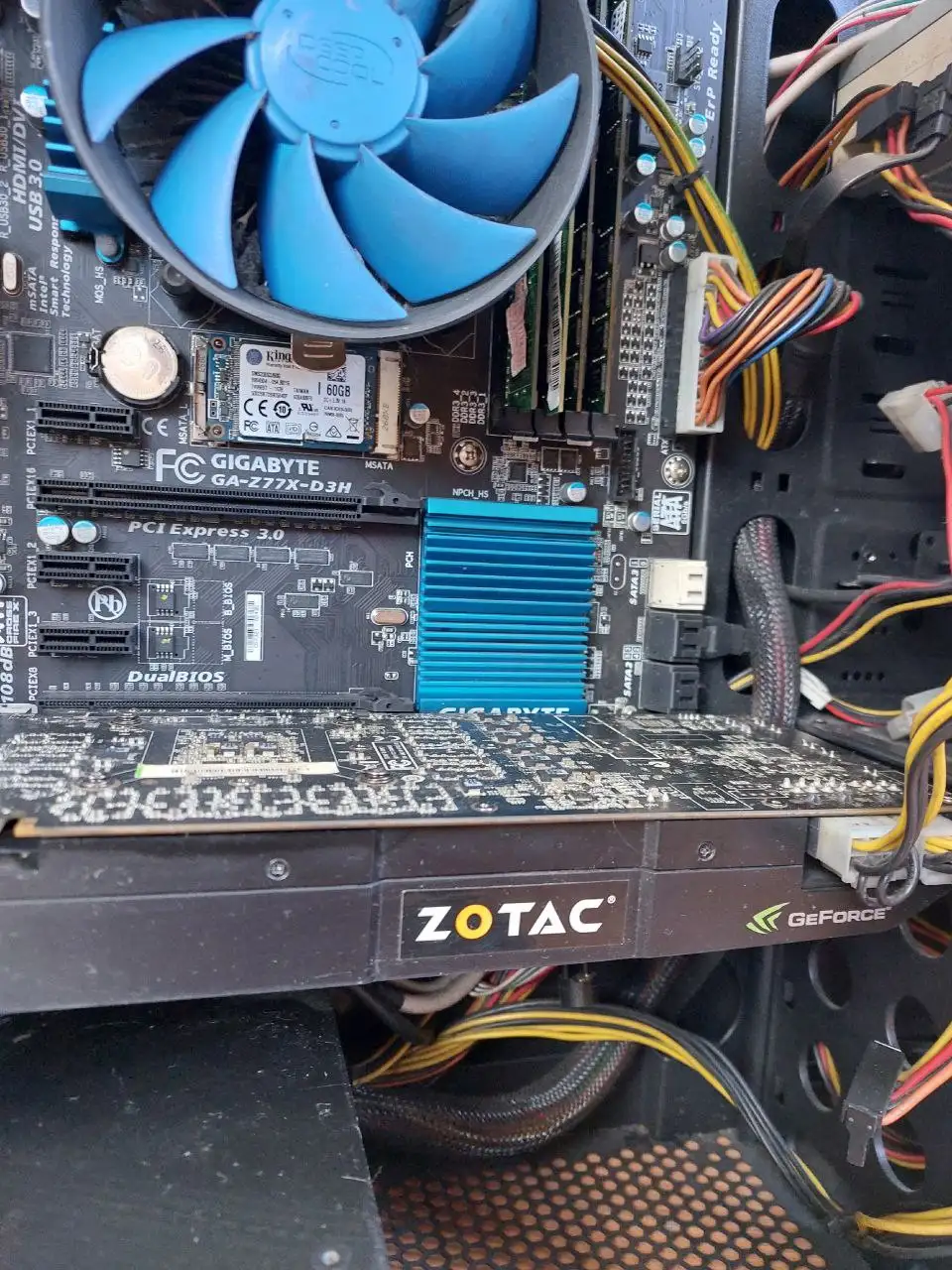 Продам игровой компьютер с монитором и комплектом - Компьютеры и комплектующие (Электроника) в Улан-Удэ