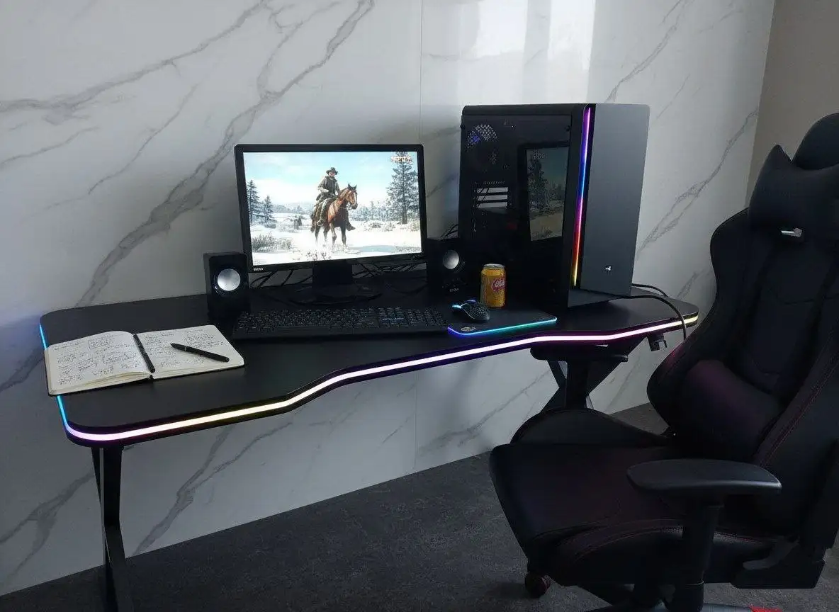 Игровой компьютер RADEON RX 570 с монитором и периферией - Компьютеры и комплектующие (Электроника) в Улан-Удэ