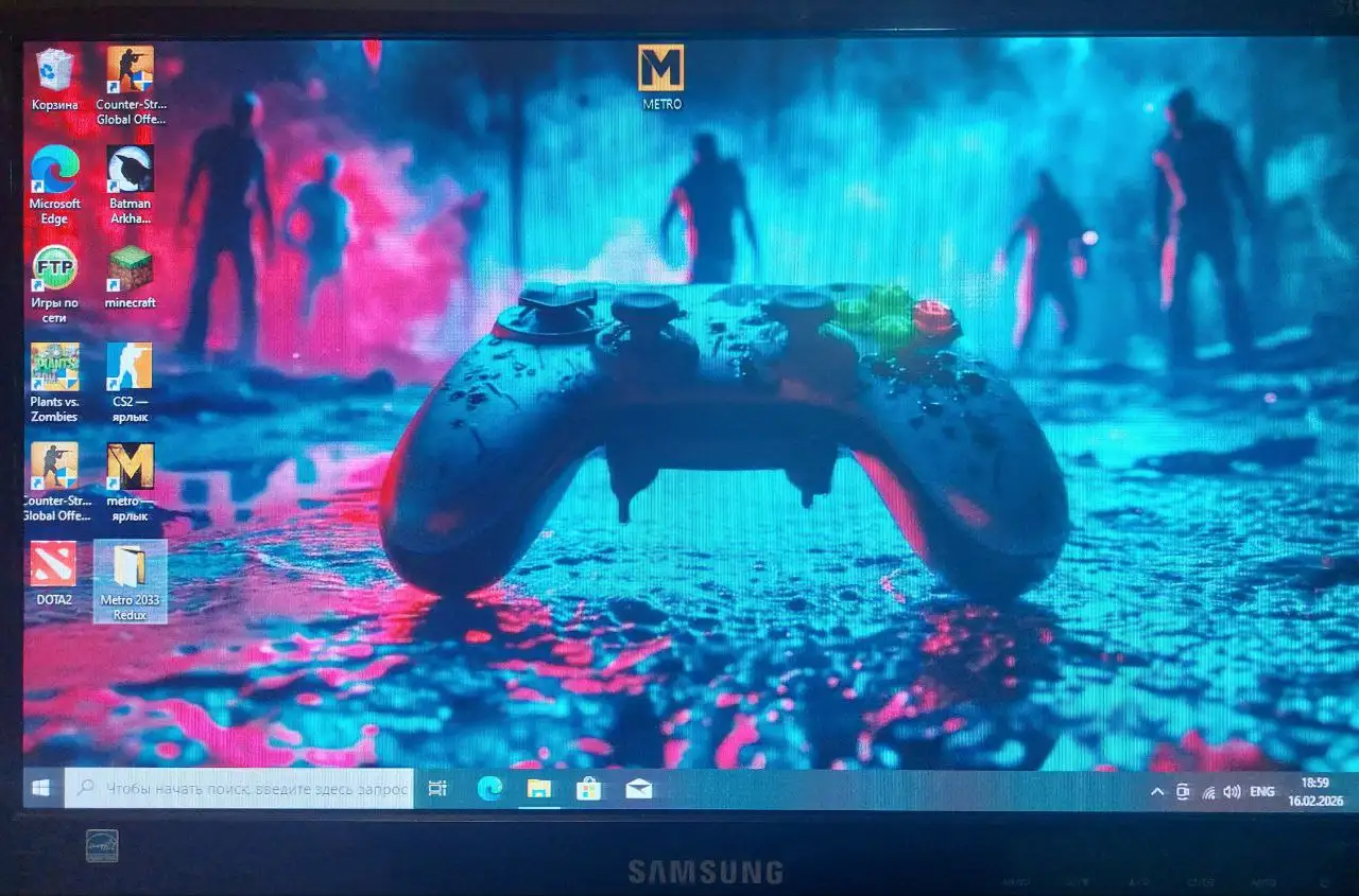 Продам компьютер с монитором SAMSUNG для игр - Компьютеры и комплектующие (Электроника) в Улан-Удэ