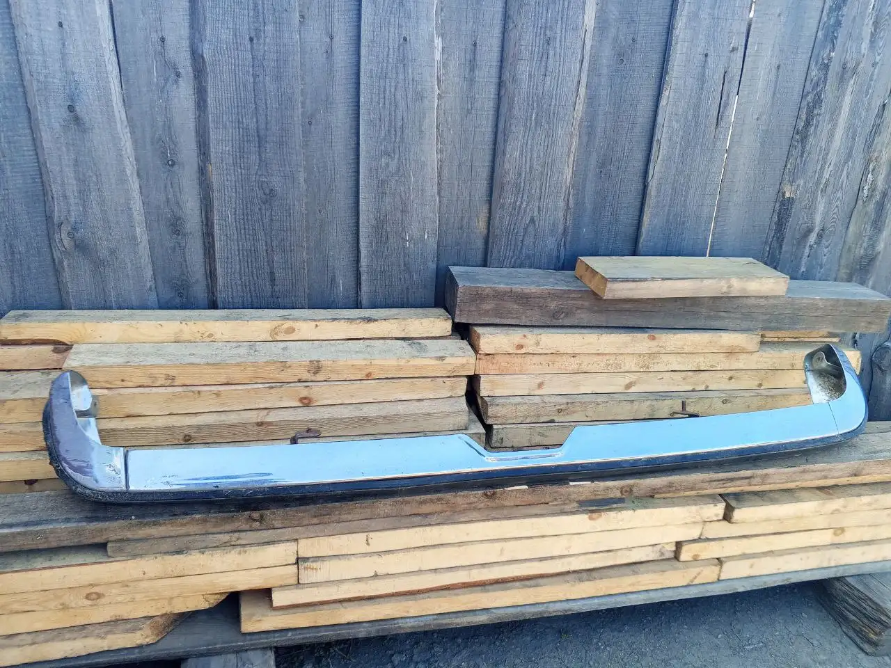 Задний бампер ГаЗ-3102 ХТС оригинал - Автозапчасти (Запчасти) в Улан-Удэ