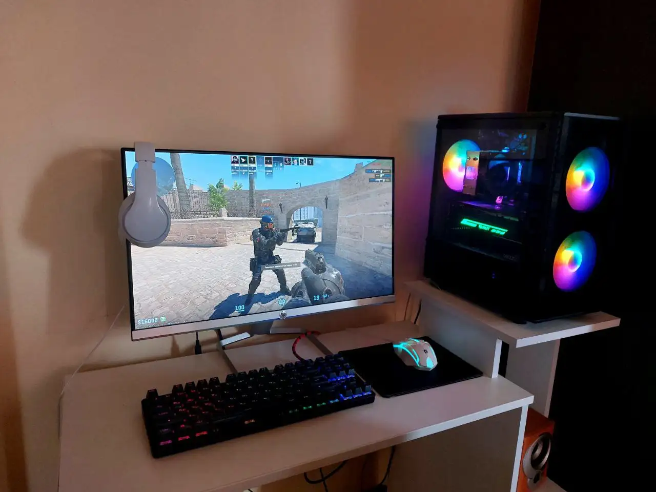 Продам игровой компьютер с монитором и периферией - Компьютеры и комплектующие (Электроника) в Улан-Удэ