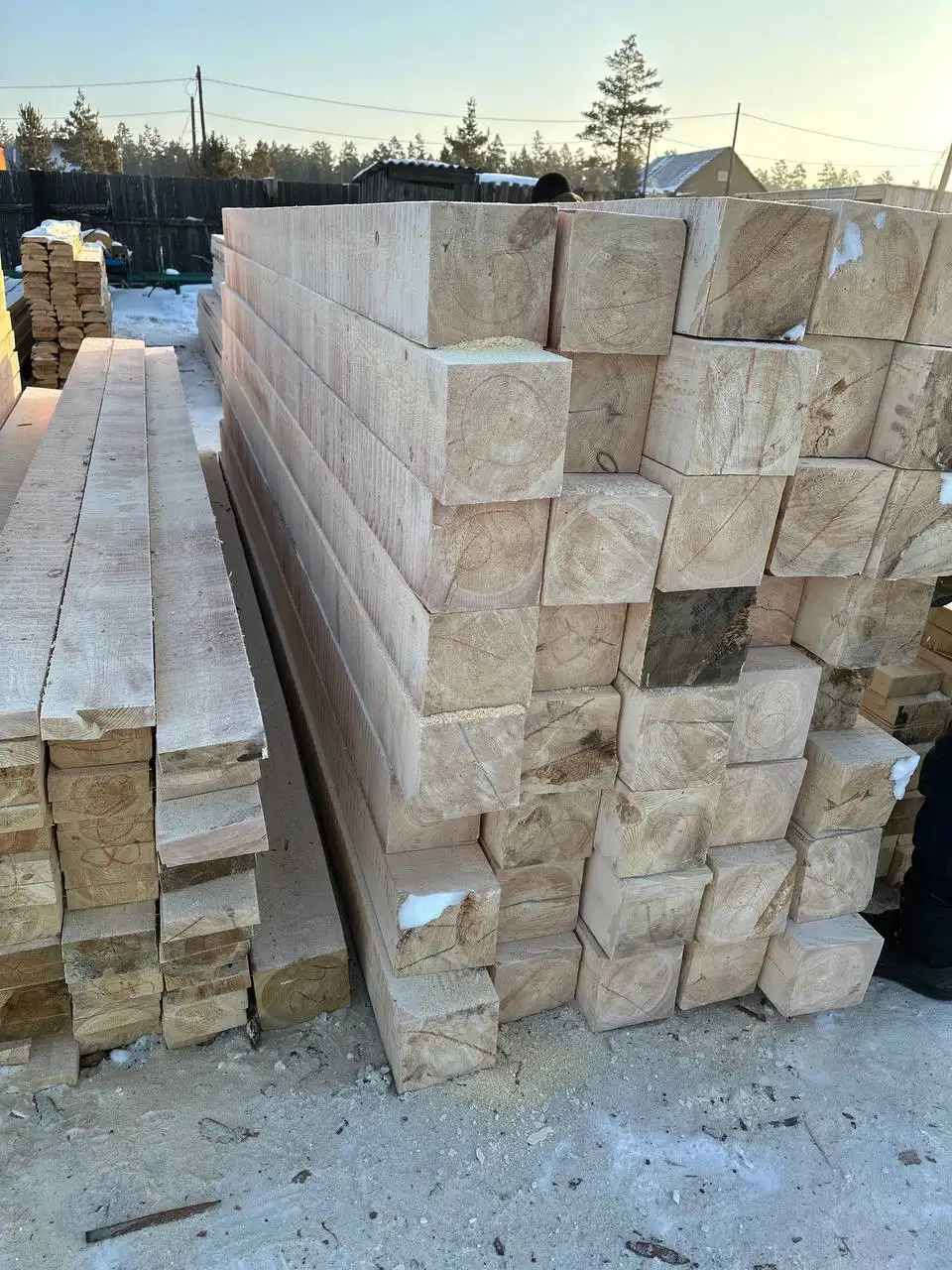 Продажа свежего пиломатериала: брус, доска, брусок, опилки - Пиломатериалы (Для дома и дачи) в Улан-Удэ
