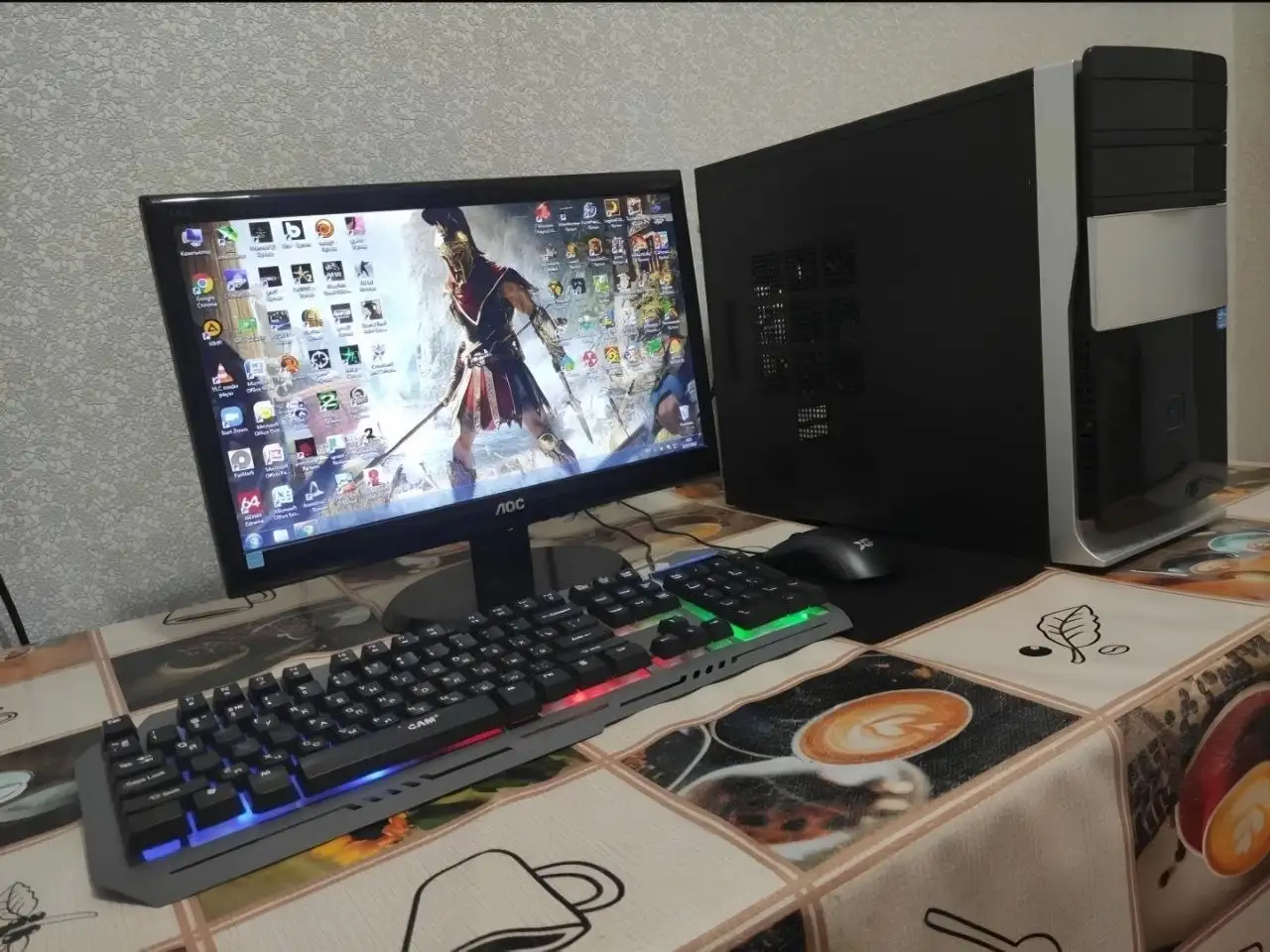 Компьютер с монитором и периферией - Компьютеры (Электроника) в Улан-Удэ