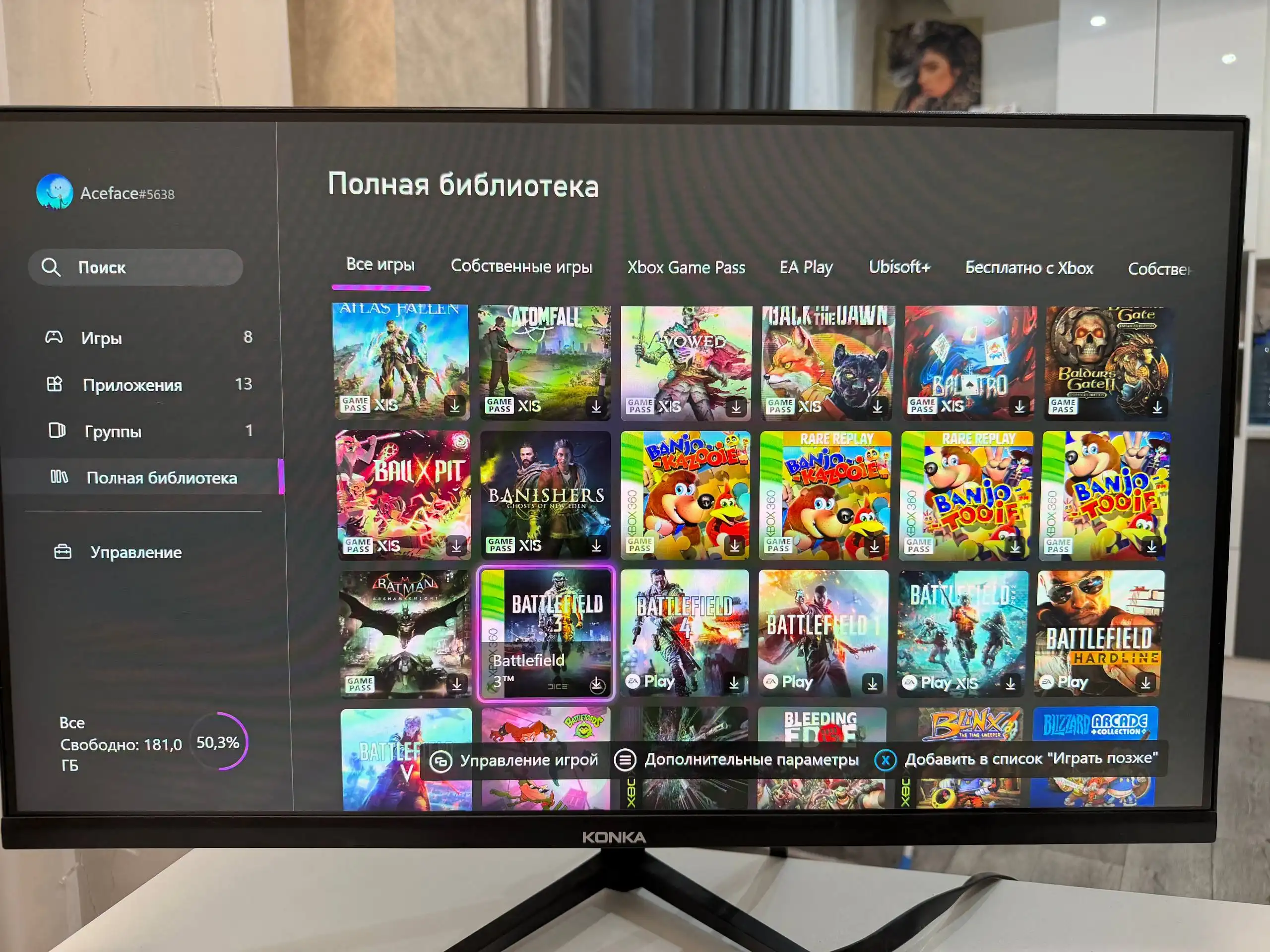 Xbox Series S 512ГБ + монитор 27 дюймов - Игровые приставки и аксессуары (Электроника) в Киров