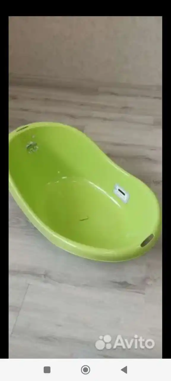 Ванночка с термометром