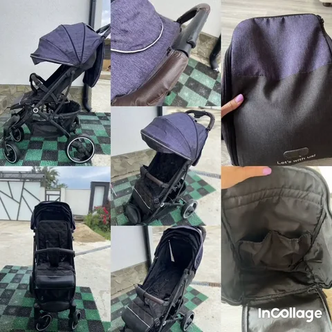 Коляска прогулочная Bubago Model A Royal purple - Товары для детей в Саратов