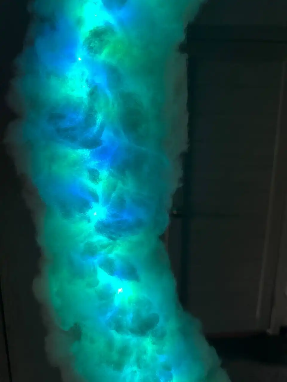 Зеркало с подсветкой ручной работы