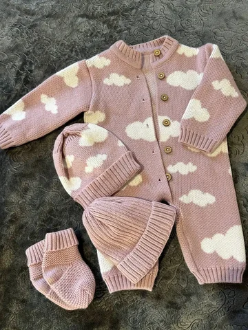 Продам вязаный комбинезон 68-74 - Товары для детей в Саратов