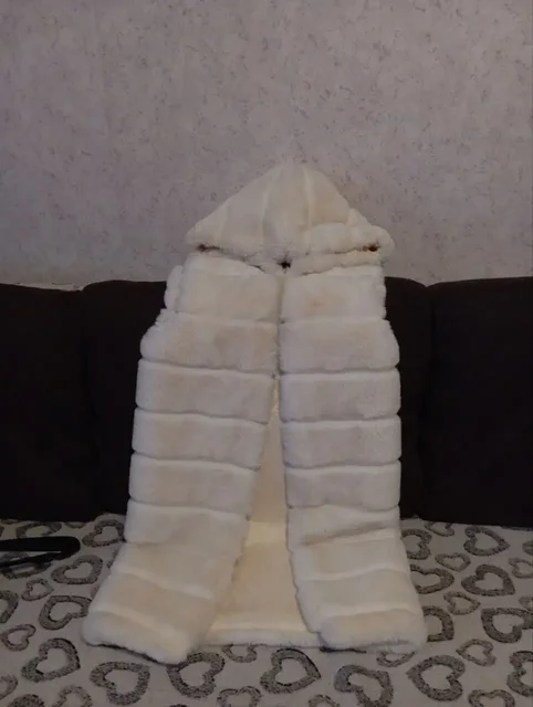 Детская одежда маломерит искусственный мех молочного цвета - Товары для детей в Саратов