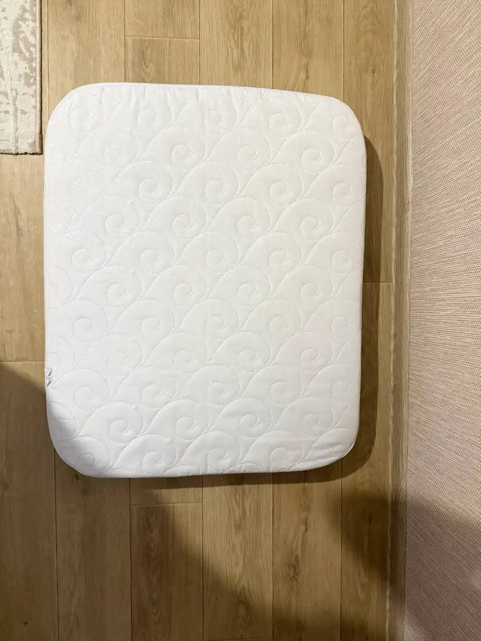 Матрас в детскую кроватку с чехлом