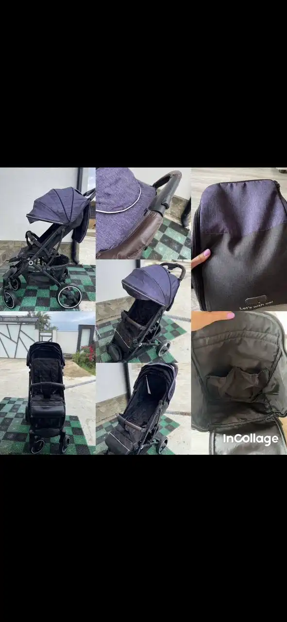 Коляска прогулочная Bubago Model A Royal purple