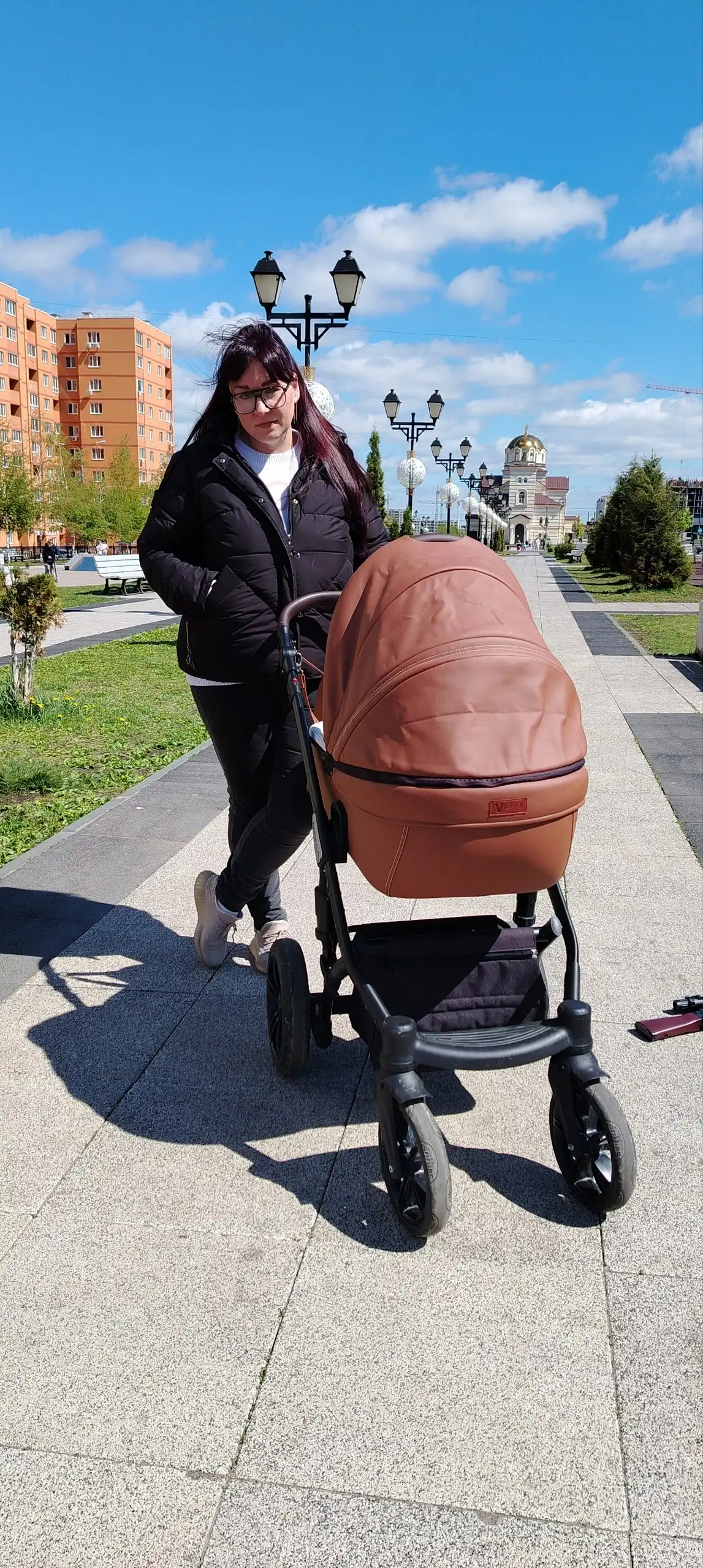 Коляска Verdi mocca 3в1