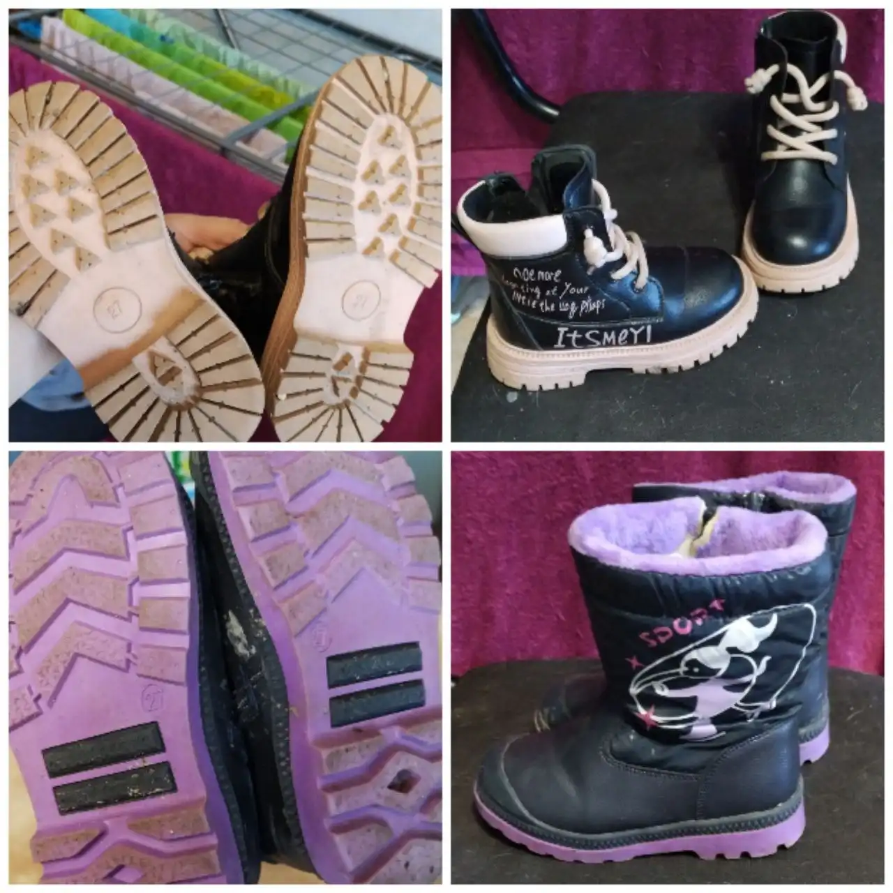 Продажа детской обуви разных размеров