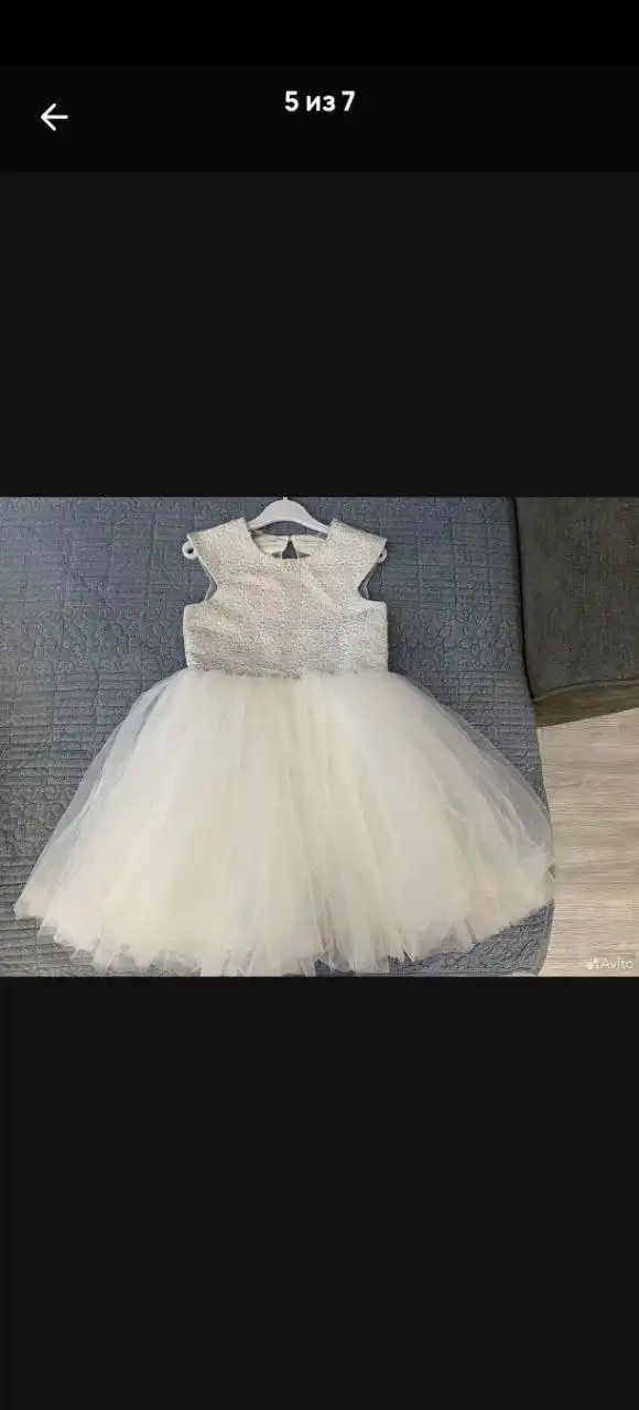 Детское платье для выпускного в садик
