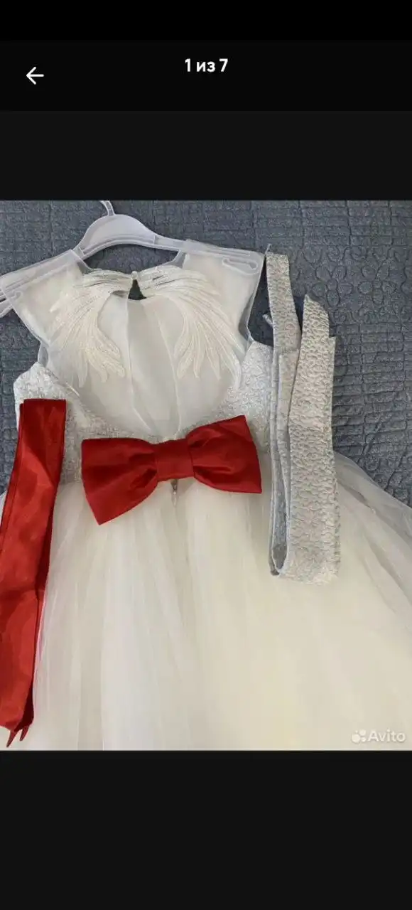 Детское платье для выпускного в садик