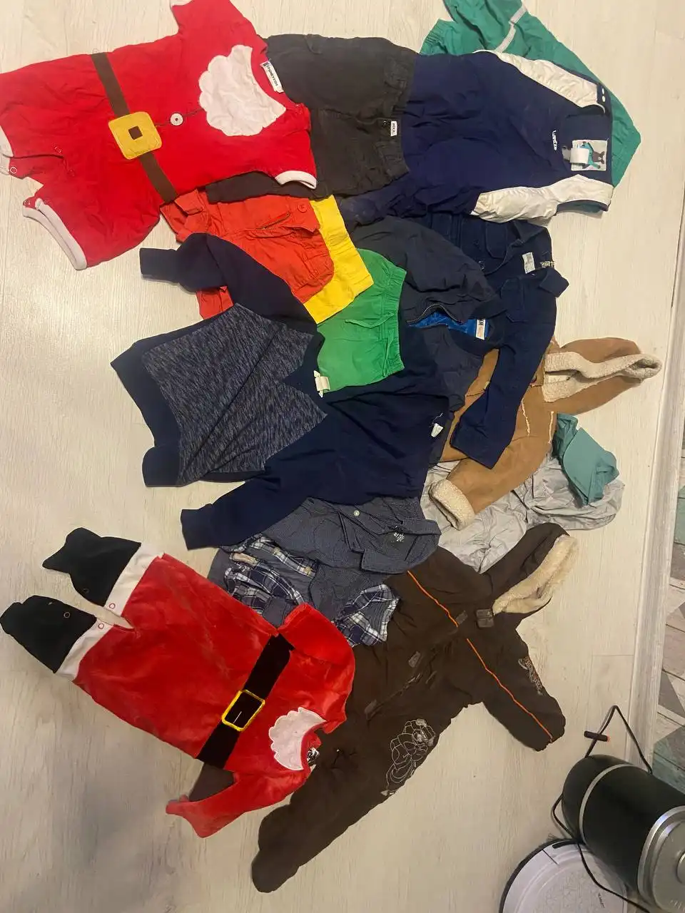 Большой пакет одежды для мальчика
