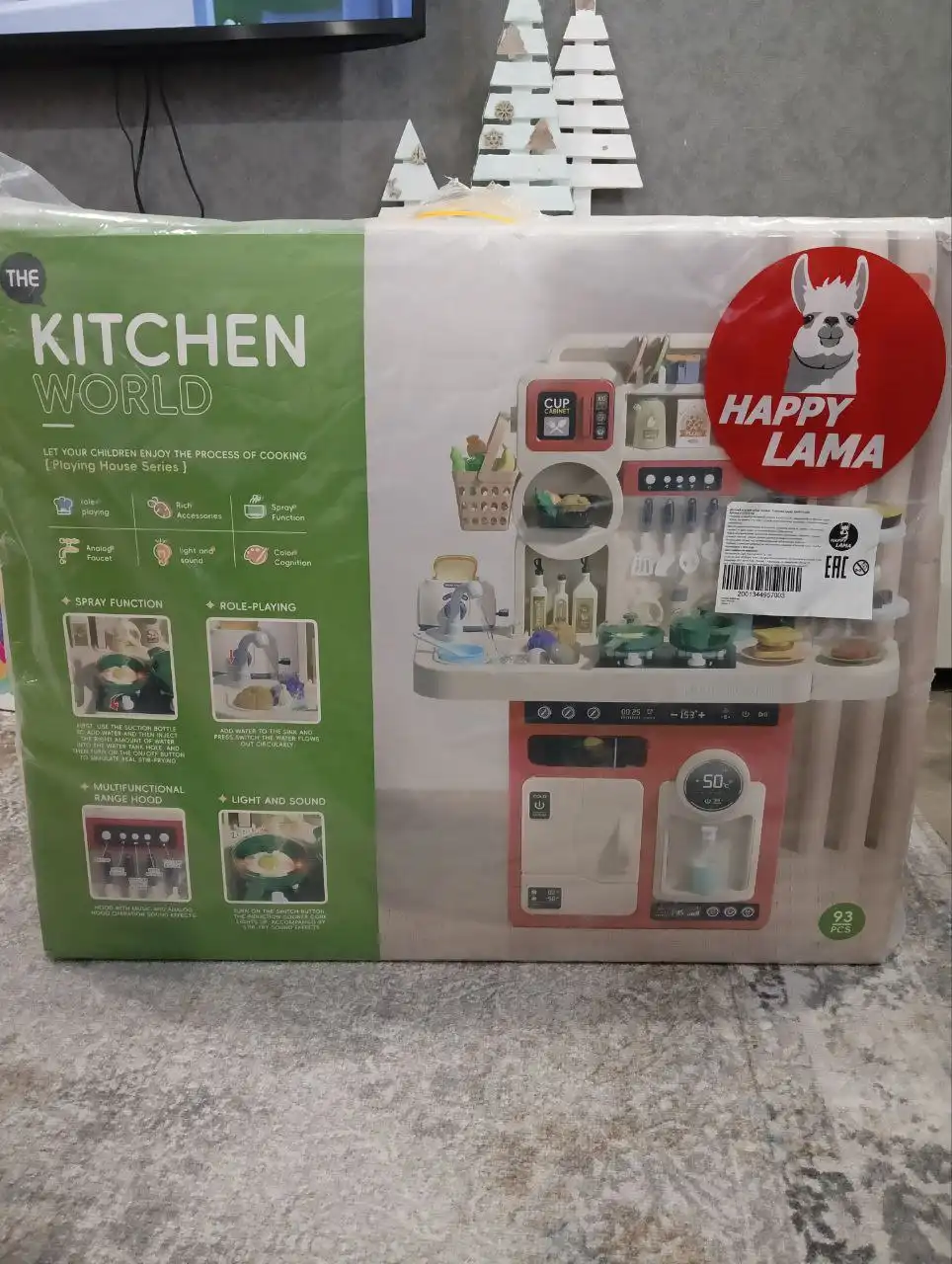 Новая кухня для детей с 93 предметами