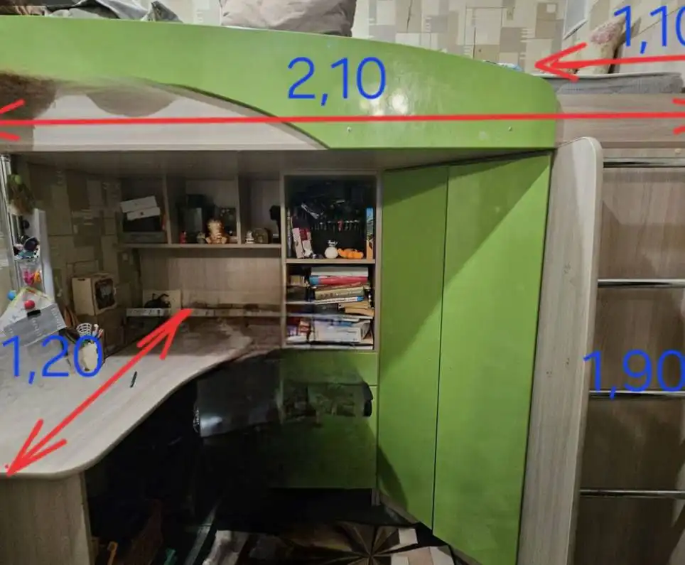 Продам детскую кровать 3/1