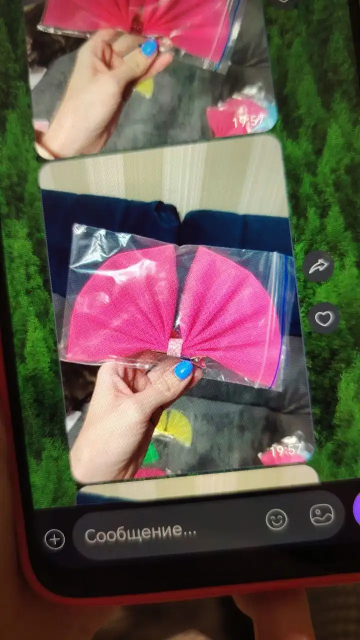 Детская заколка-бант - Аксессуары для волос (Товары для детей) в Саратов