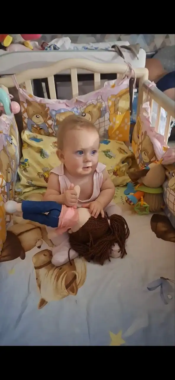 Продажа бортиков-подушек ментолово-белого оттенка - Бортики в кроватку (Товары для детей) в Саратов