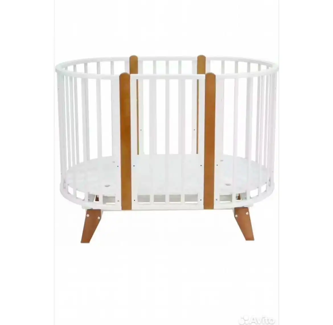 Кроватка трансформер с маятником и комплектом - Мебель для детей (Товары для детей) в Саратов