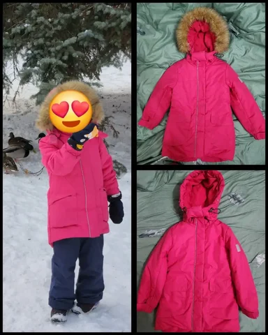 Детская зимняя куртка 128 см - Детская одежда в Саратов