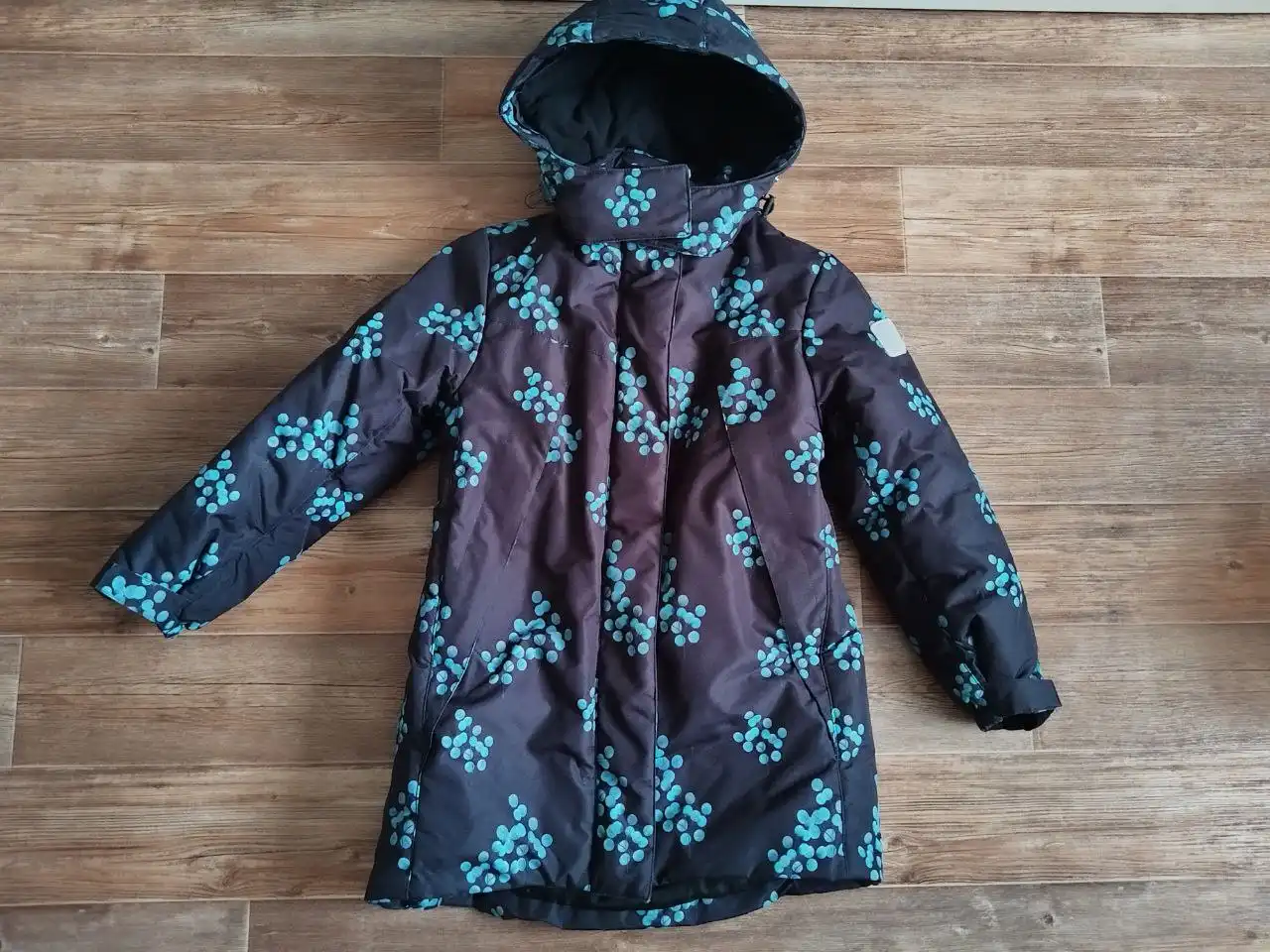 Детская зимняя куртка синего цвета - Детская одежда (Одежда) в Саратов